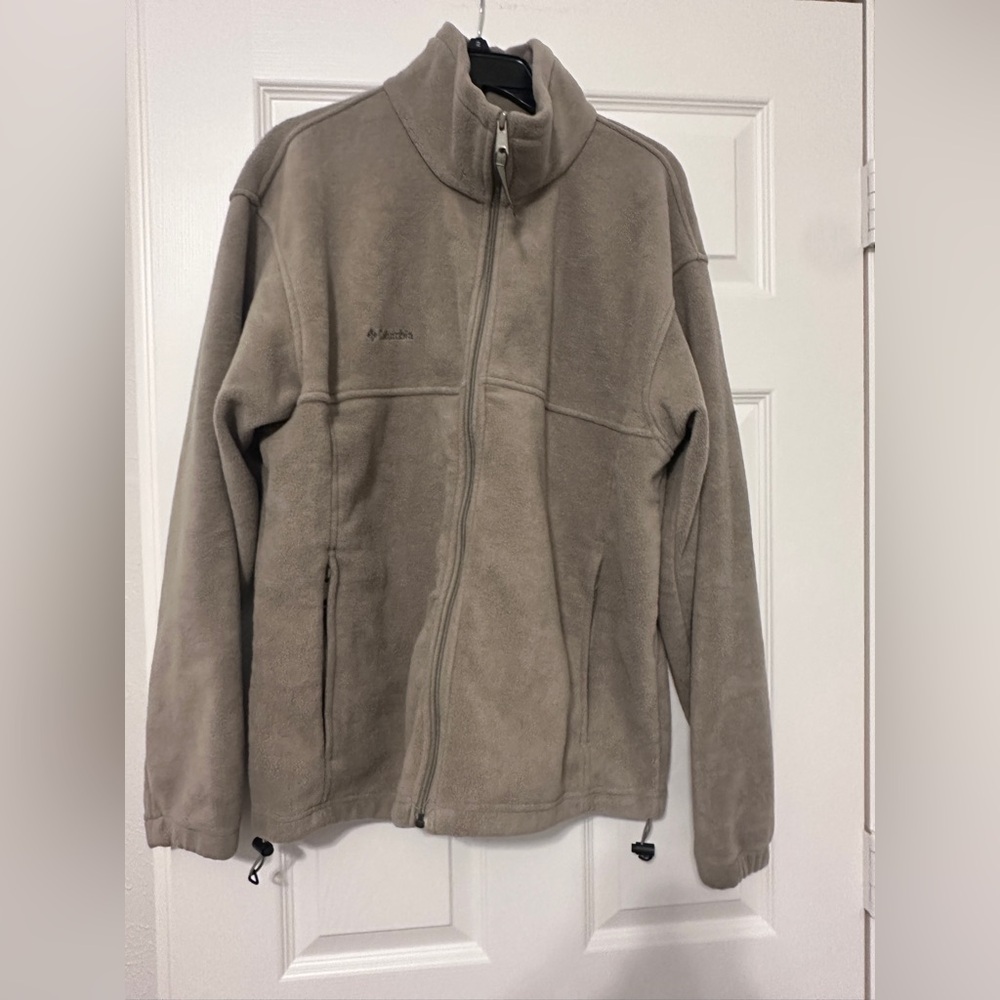 Columbia fleece jacket full zip